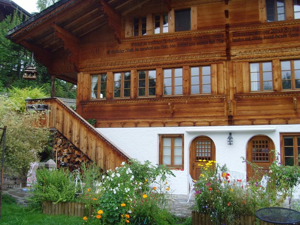 Bed and Breakfast Bergluft Lenk im Simmental Exterior foto