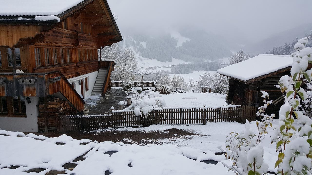 Bed and Breakfast Bergluft Lenk im Simmental Exterior foto